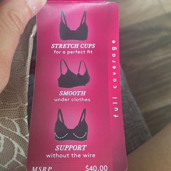 Vanity Fair 42C perfect t-shirt neutral colored bra - Picture 7 of 7